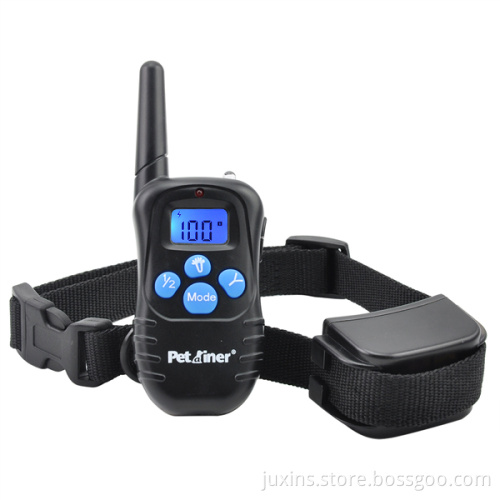 Petrainer PET998DRB-1 300M Back-light Vibration Beep Electric Dog Collar With Remote